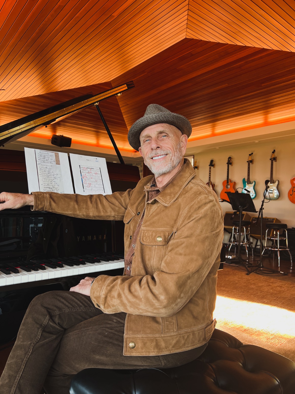 Judd Abrams at the piano